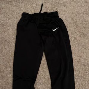 nike girls black sweatpants